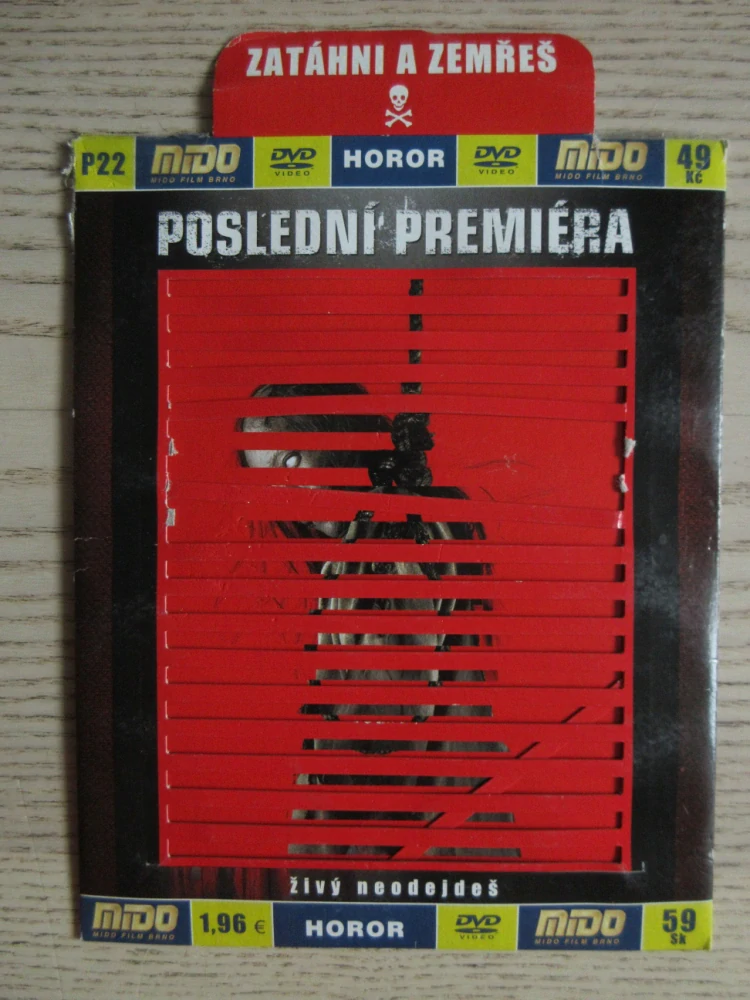 POSLEDNÍ PREMIÉRA, W. PUNCH, CH. TANASAEWEE, DVD FILM