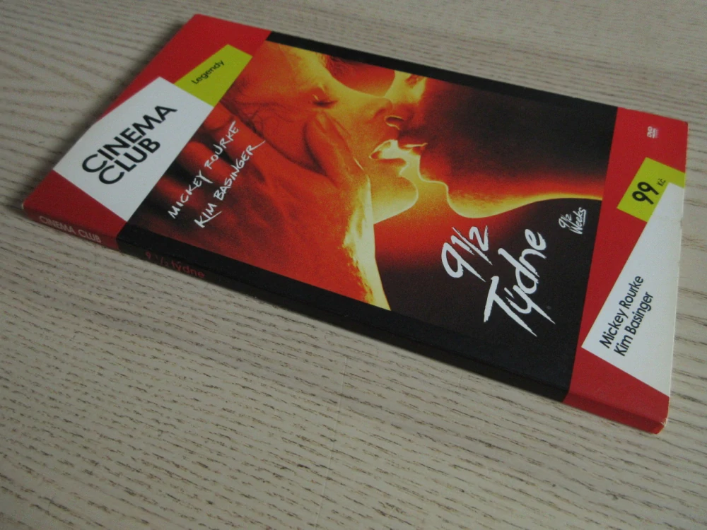 9 A 1/2 TÝDNE, M. ROURKE, K. BASINGER, DVD FILM