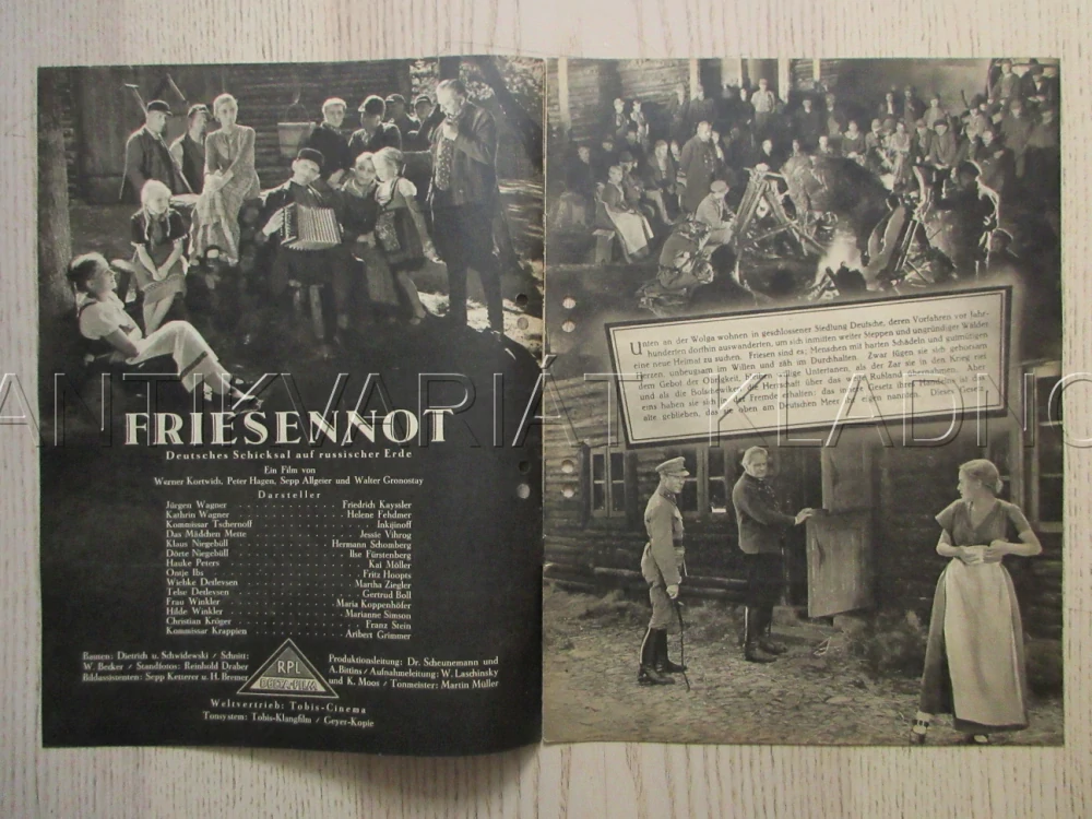 FRIESENNOT, F. KAYSSLER, H. FEHDMER, M. ZIEGLER, FILM KURIER Č. 2387