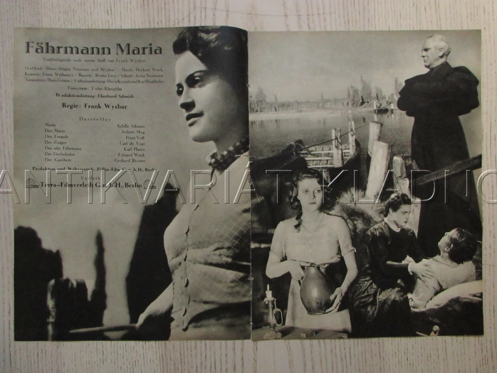 FÄHRMANN MARIA, R: F. WYSBAR, S. SCHMITZ, A. MOG, FILM KURIER Č. 2397