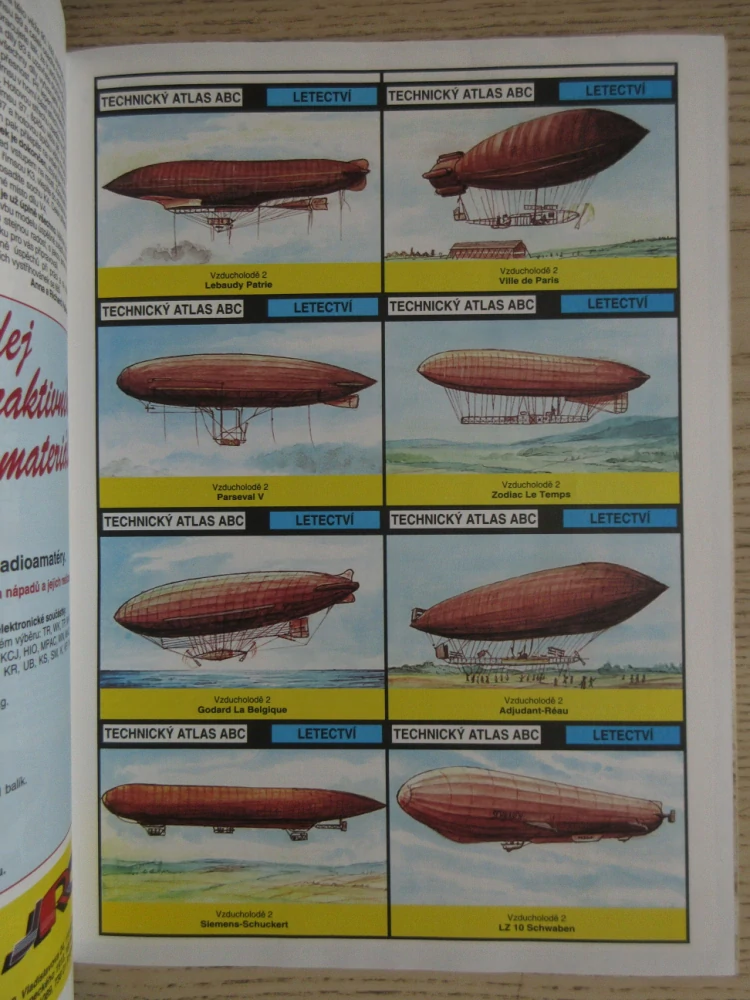 ABC, 23/1995, KOMPLETNÍ DÉČKA, VZDUCHOLOĎ, LETADLO