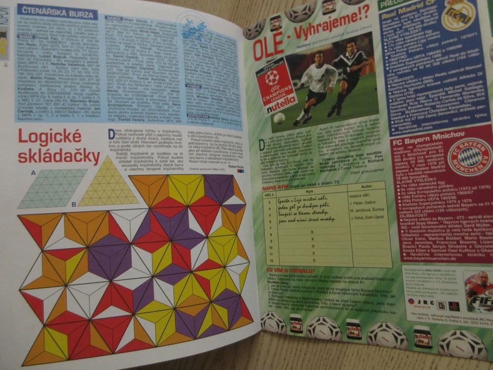 ABC, 7/2000, KOMPLETNÍ DÉČKA