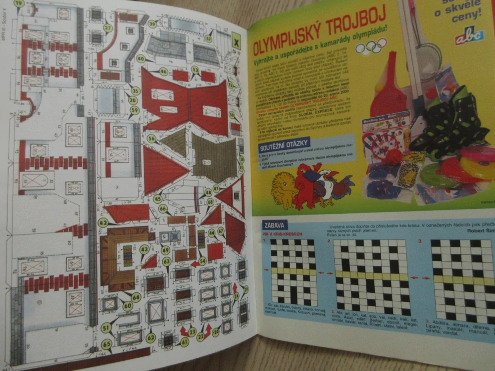 ABC, 16/2000, KOMPLETNÍ DÉČKA, FIAT