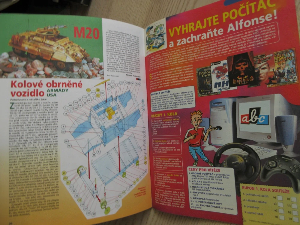 ABC, 3/2001, KOMPLETNÍ DÉČKA