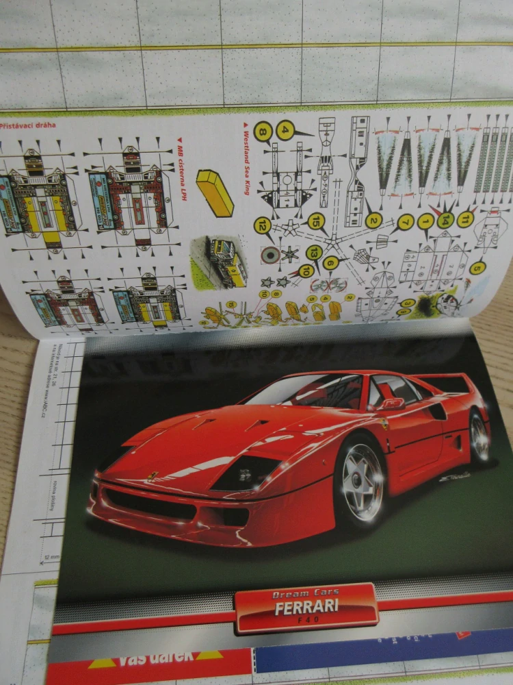 ABC, 2/2002, KOMPLETNÍ DÉČKA, LOKOMOTIVA, FERRARI