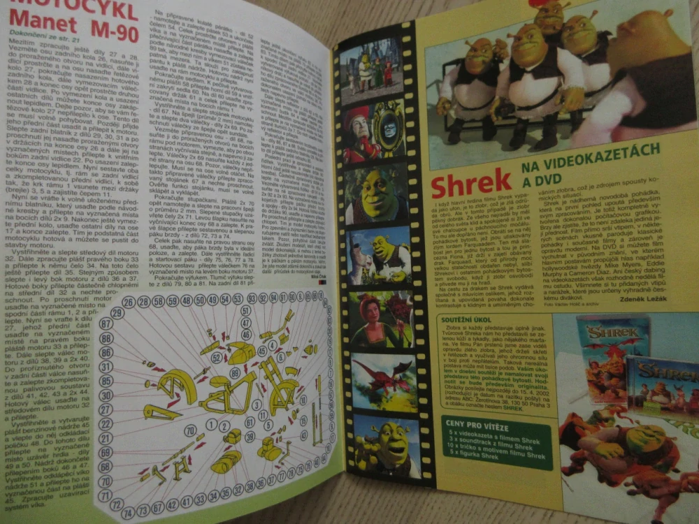 ABC, 7/2002, KOMPLETNÍ DÉČKA, MOTOCYKL MANET