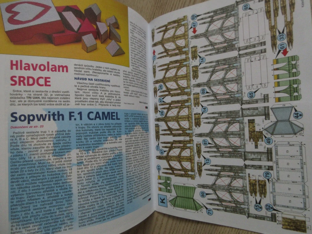 ABC, 10/2002, KOMPLETNÍ DÉČKA, RENAULT, LETADLO CAMEL