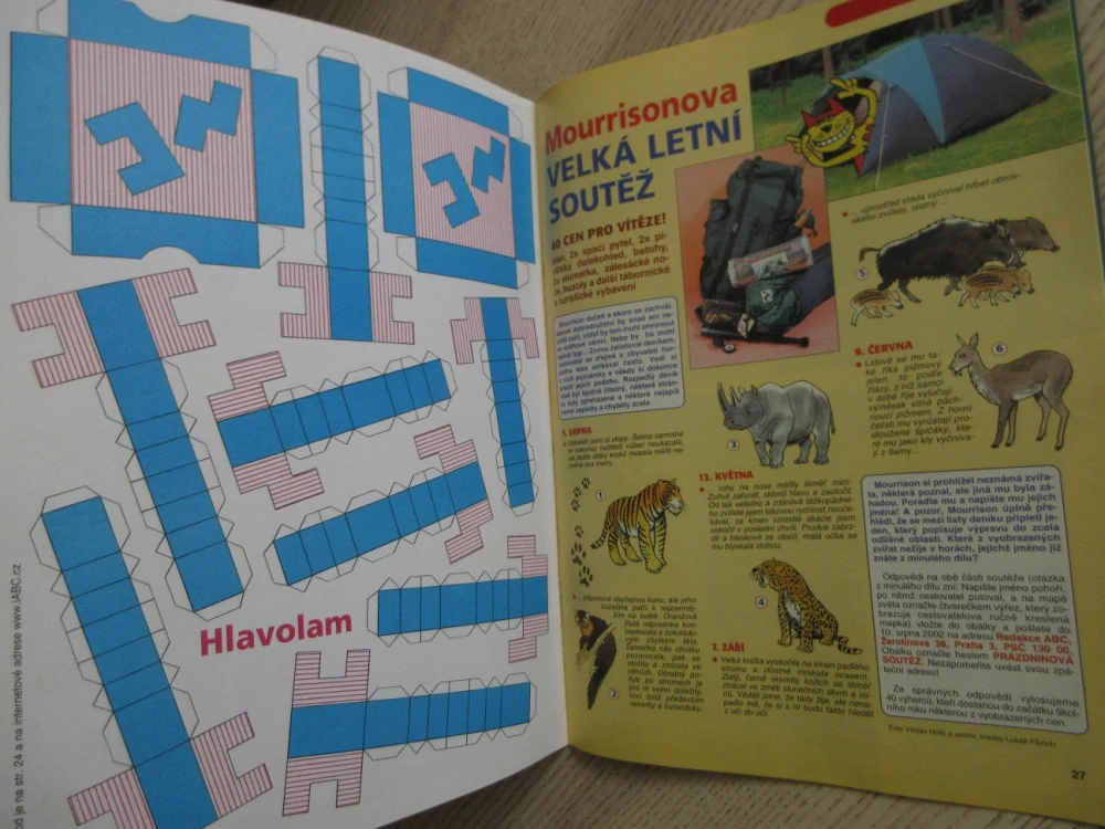 ABC, 14/2002, KOMPLETNÍ DÉČKA