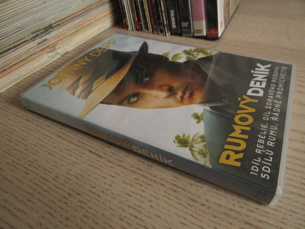 RUMOVÝ DENÍK, J. DEPP, DVD FILM