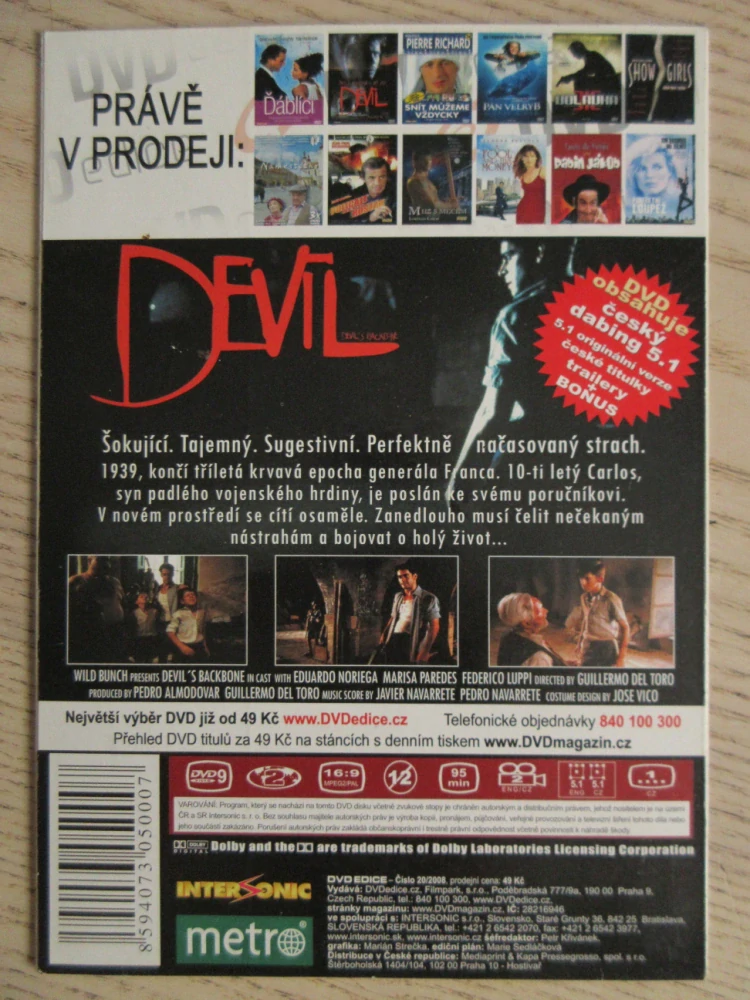 DEVIL, E. NORIEGA, M. PAREDES, DVD FILM