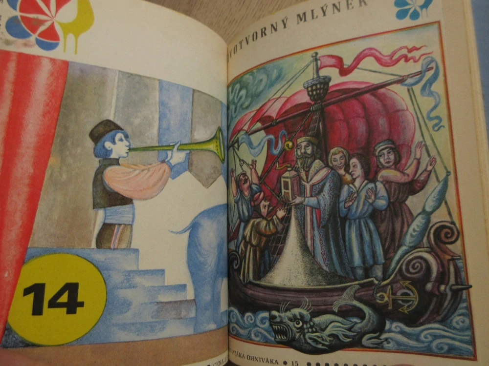 PÍRKO PTÁKA OHNIVÁKA 1, Č. 1-15, **an