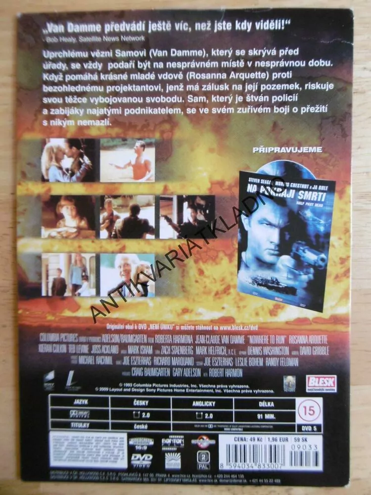 NENÍ ÚNIKU, DVD FILM