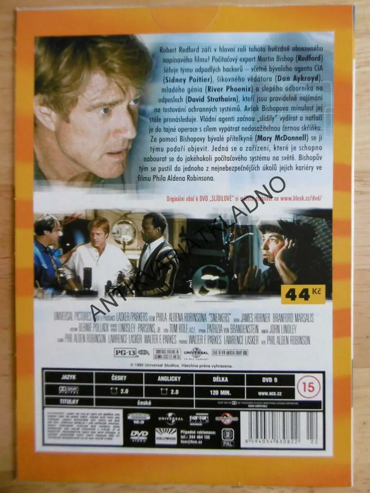 SLÍDILOVÉ, DVD FILM