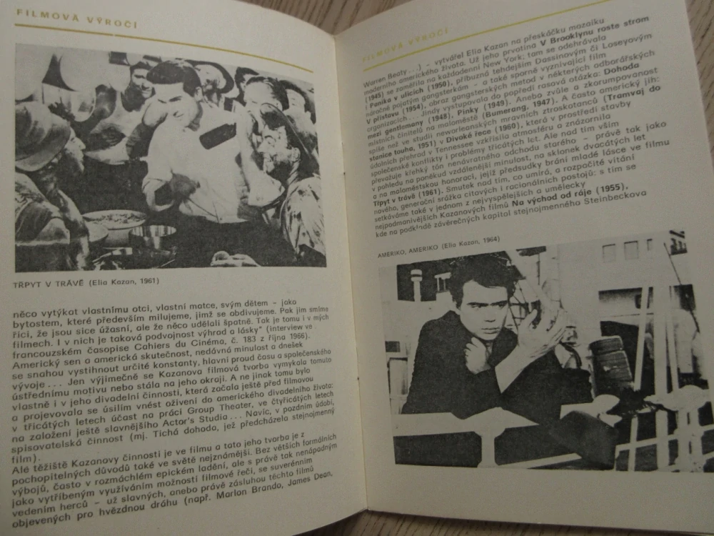 PONREPO: PROMÍTACÍ SÍŇ ČS. FILMOVÉHO ÚSTAVU, J. RENOIR, E. KAZAN, **an