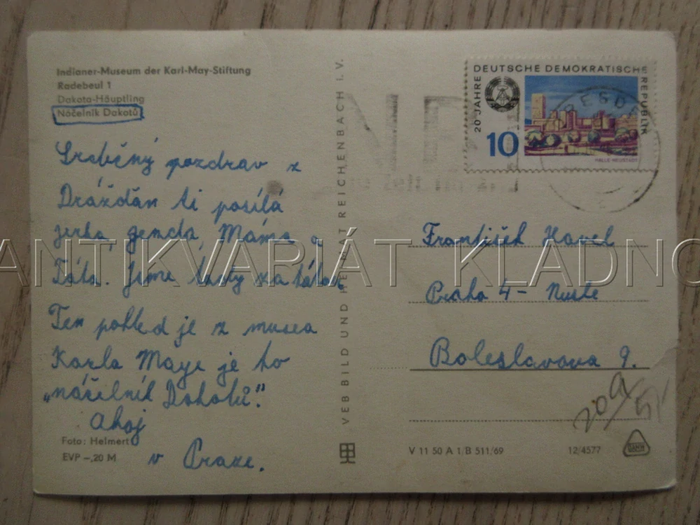 NÁČELNÍK DAKOTŮ, INDIÁNSKÉ MUZEUM KARLA MAYE, VINNETOU