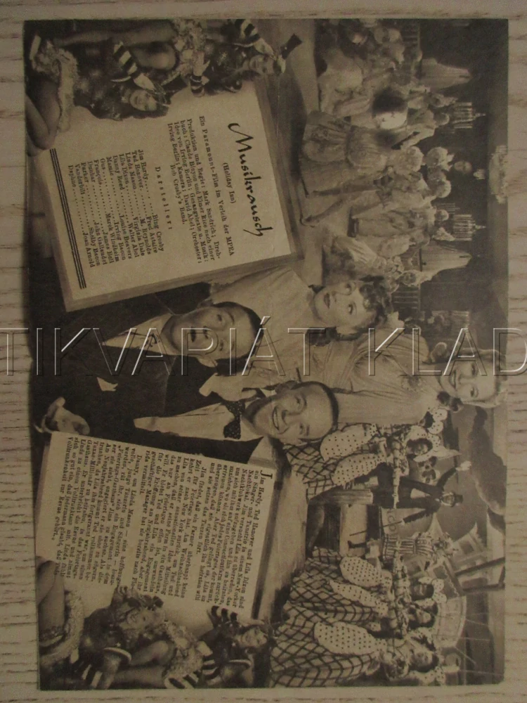 HOLIDAY INN, B. CROSBY, F. ASTAIRE, M. REYNOLDS, FILM USA, FILM KURIER VBŠ Č. 295