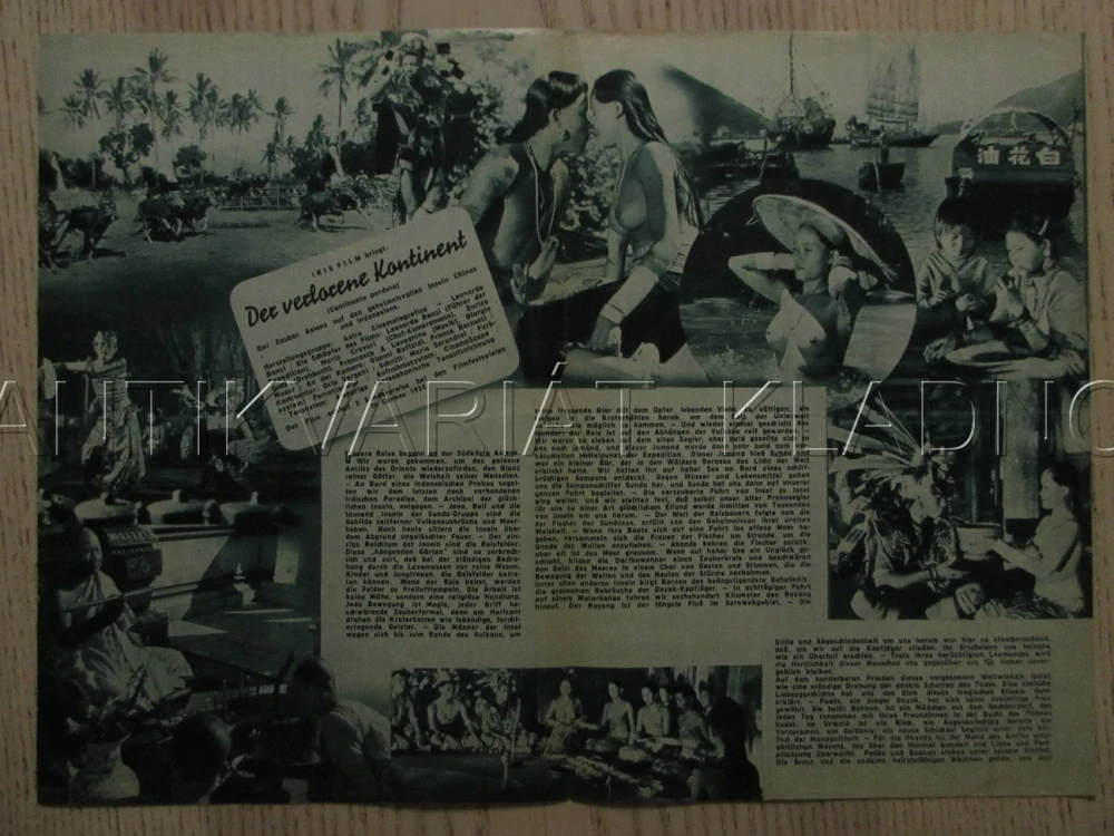 CONTINENTE PERDUTO, FILM IT, FILM KURIER VBŠ Č. 2349