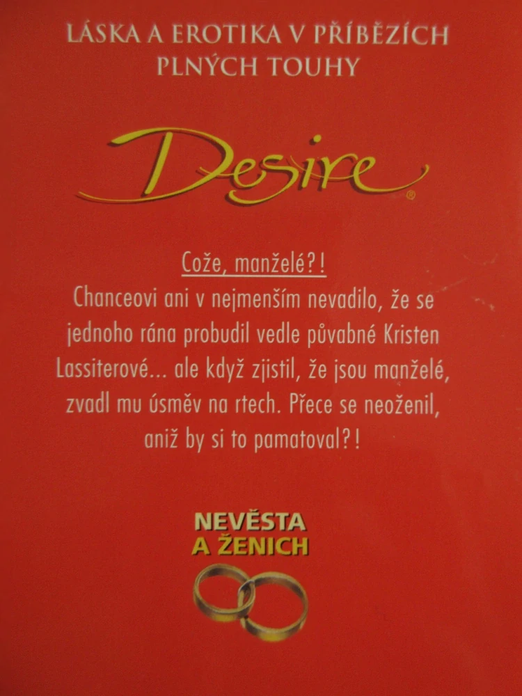 COŽE, MANŽELÉ?, KATHIE DENOSKYOVÁ, **an