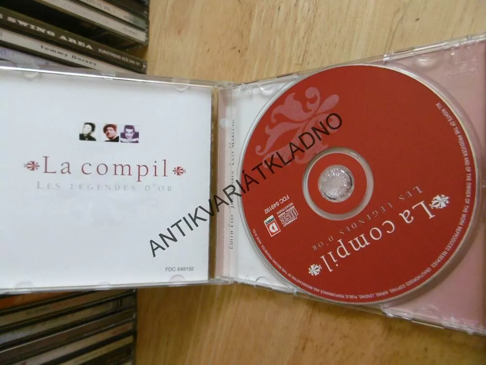 LA COMPIL, LES LEGENDES D´OR, CD