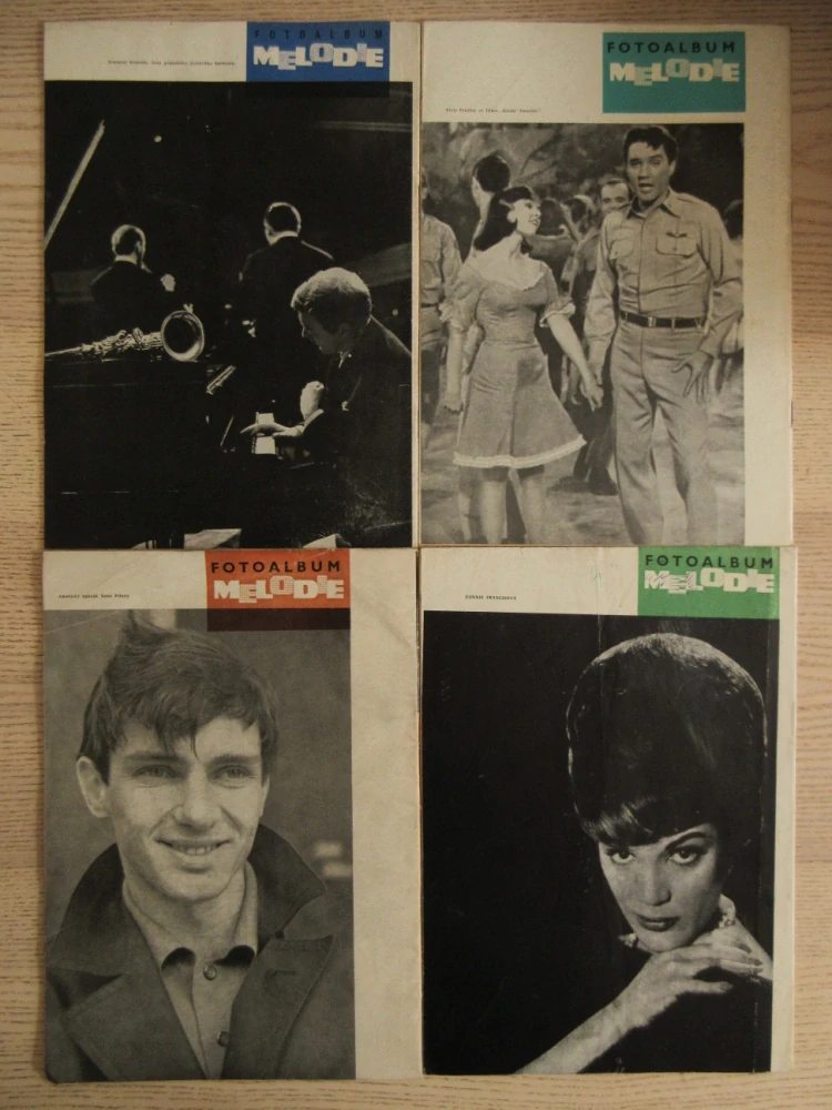 MELODIE Č. 1, 4, 5, 9/1965, 4X, ŠLITR, ELVIS PRESLEY