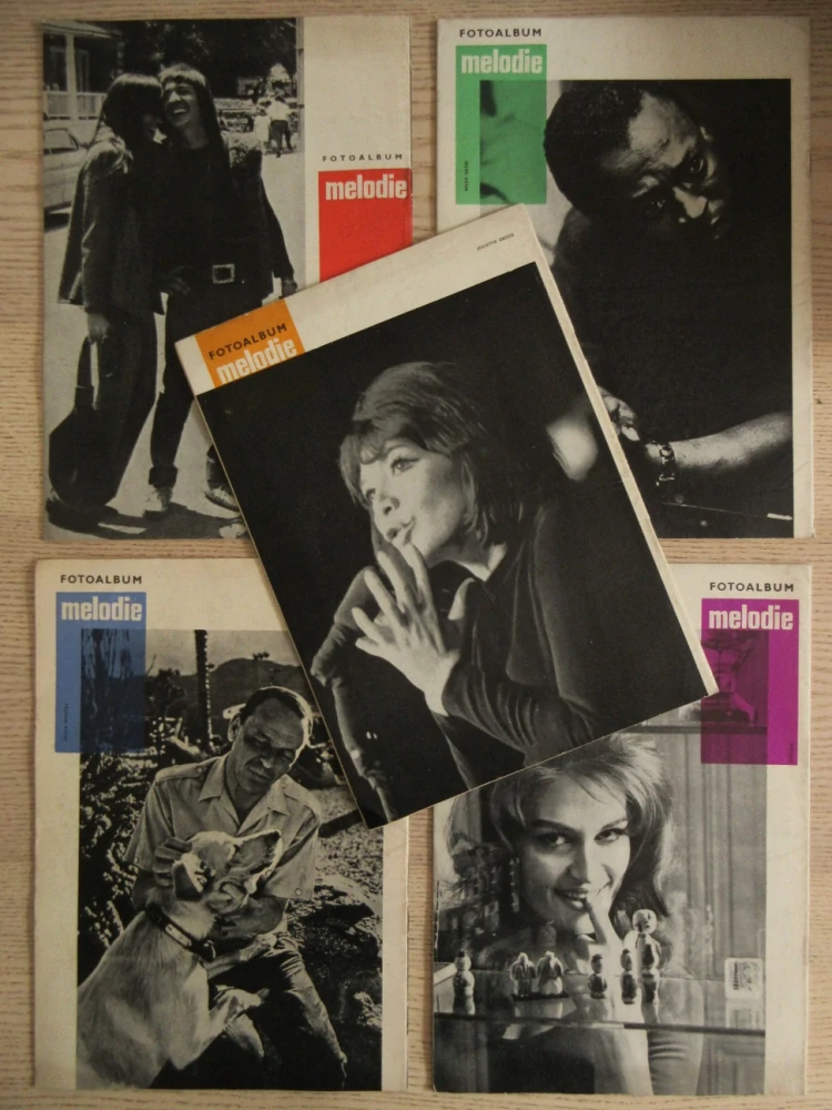 MELODIE Č. 1, 3, 4, 5, 6/1966, 5X, FRANK SINATRA, SONNY A CHER