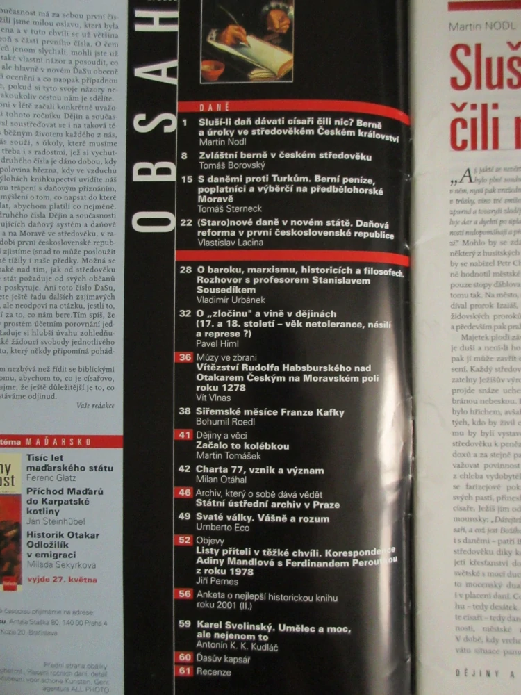 DĚJINY A SOUČASNOST, Č. 2/2002, **an 