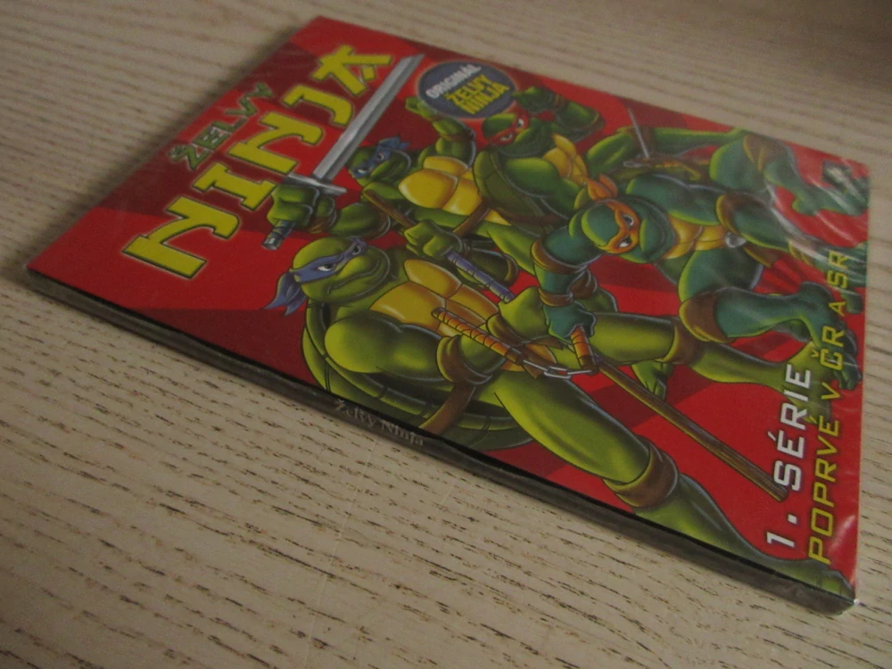 ŽELVY NINJA, 1. SÉRIE, 5 EPIZOD, DVD FILM
