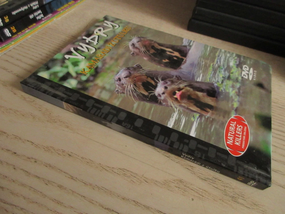 VYDRY, KAMARÁDI Z ÚTULKU, DVD FILM DOKUMENT