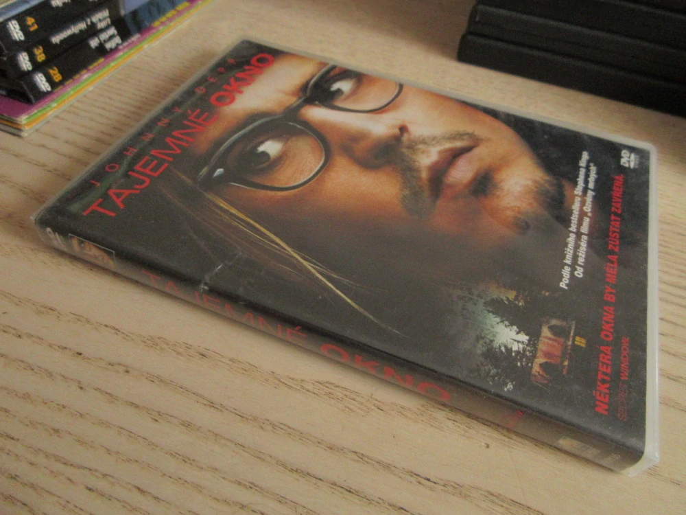 TAJEMNÉ OKNO, J. DEPP, DVD FILM