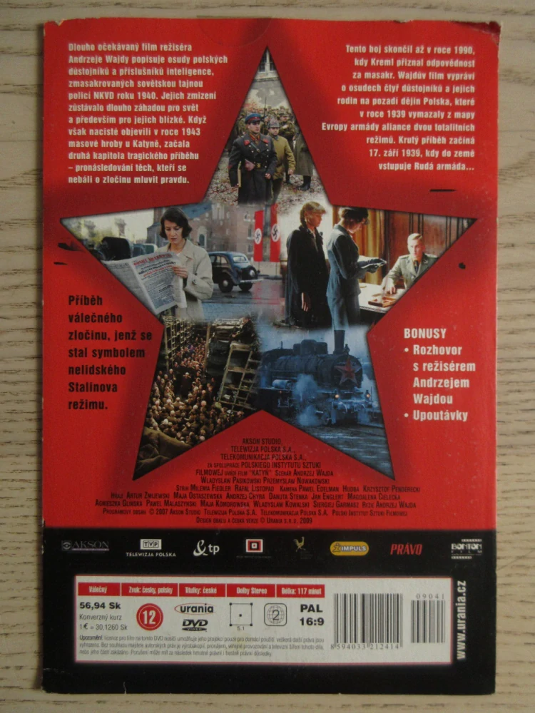 KATYŇ, DVD FILM 