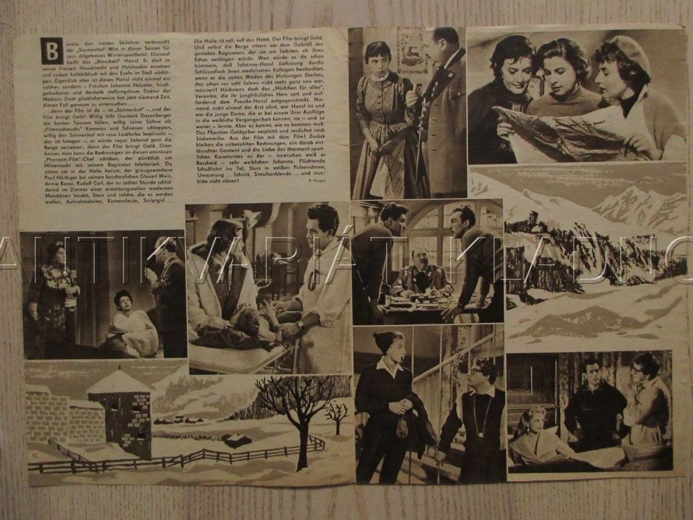 LÜGEN HABEN HÜBSCHE BEINE, FILM RAKOUSKO, FILM KURIER VBŠ Č. 59/61