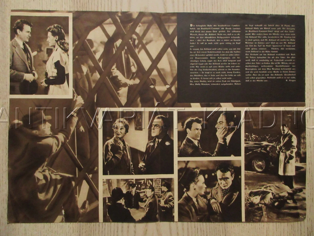 VRAŽEDNÉ POCHYBNOSTI, J. MILLS, J. GREENWOOD, E. CHAPMAN, FILM VB, FILM KURIER VBŠ Č. 96/60