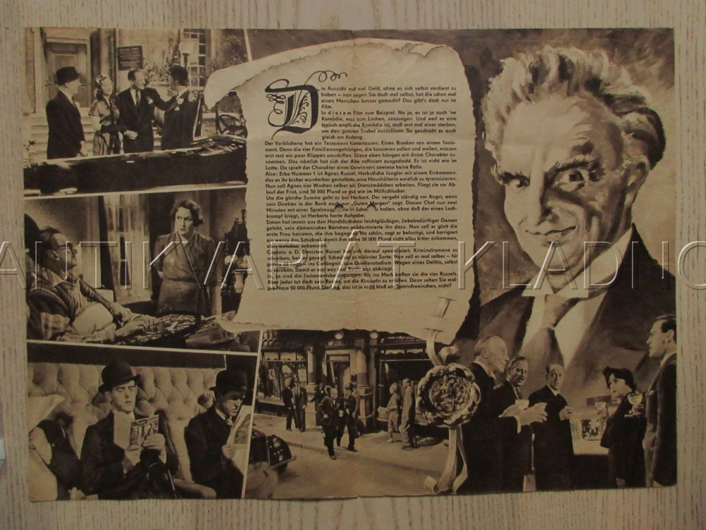 SMÍCH Z RÁJE, A. SIM, F. COMPTON, G. COLE, FILM VB, FILM KURIER VBŠ Č. 25/62