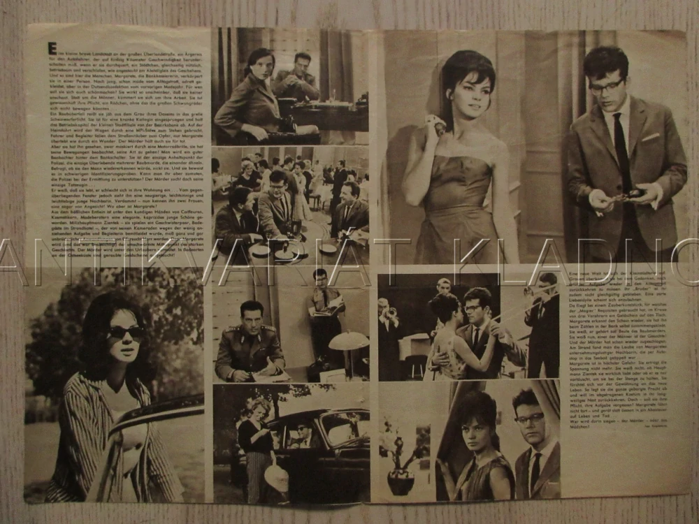 VRAH A DÍVKA, E. KRZYZEWSKA, Z. CYBULSKI, FILM POL, FILM KURIER VBŠ Č. 12/64