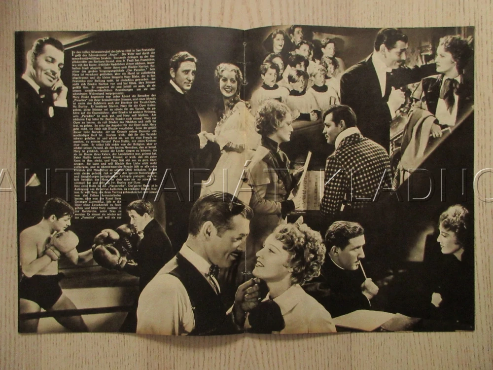 SAN FRANCISCO, C. GABLE, S. TRACY, J. MACDONALD, FILM USA, FILM KURIER VBŠ Č. 2565