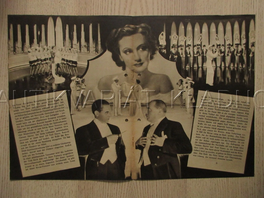 PREMIÉRA ...A TANEC POKRAČUJE, Z. LEANDER, K. MARTELL, A. HÖRBIGER, FILM RAKOUSKO, FILM KURIER VBŠ Č. 2599