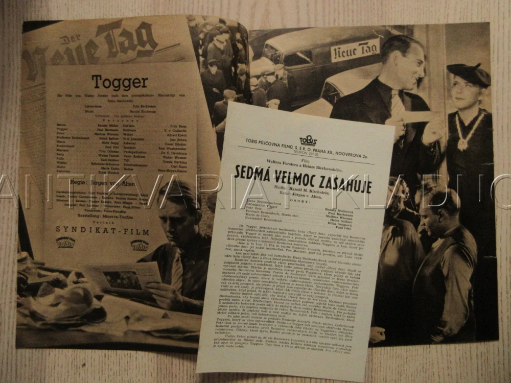 TOGGER, R. MÜLLER, P. HARTMANN, P. OTTO, FILM SRN, FILM KURIER VBŠ Č. 2604