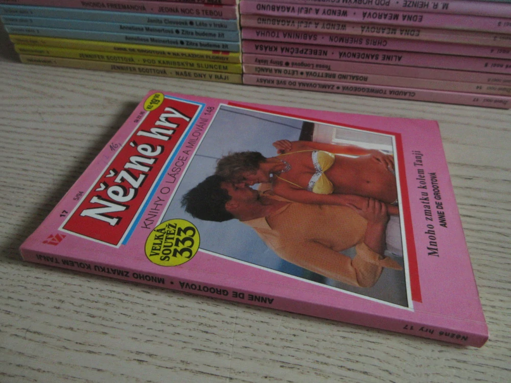 MNOHO ZMATKU KOLEM TANJI, ANNE DE GROOTOVÁ, NĚŽNÉ HRY 17, **an