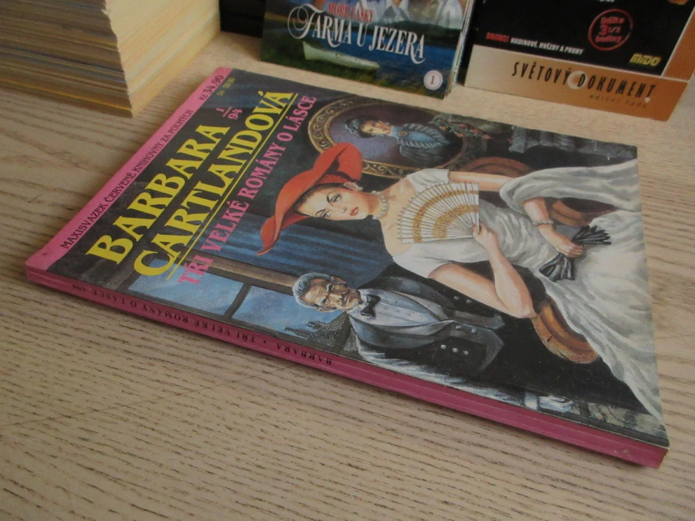 BARBARA CARTLANDOVÁ, 1/94, 3 PŘÍBĚHY ROMÁNY O LÁSCE, **an