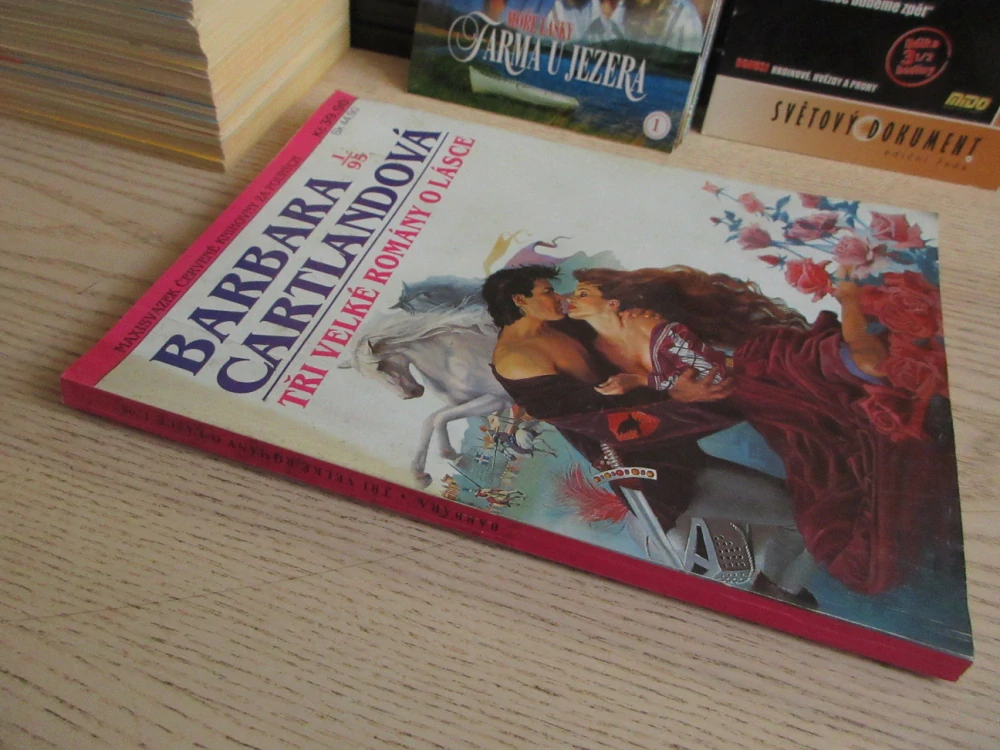 BARBARA CARTLANDOVÁ, 1/95, 3 PŘÍBĚHY ROMÁNY O LÁSCE, **an