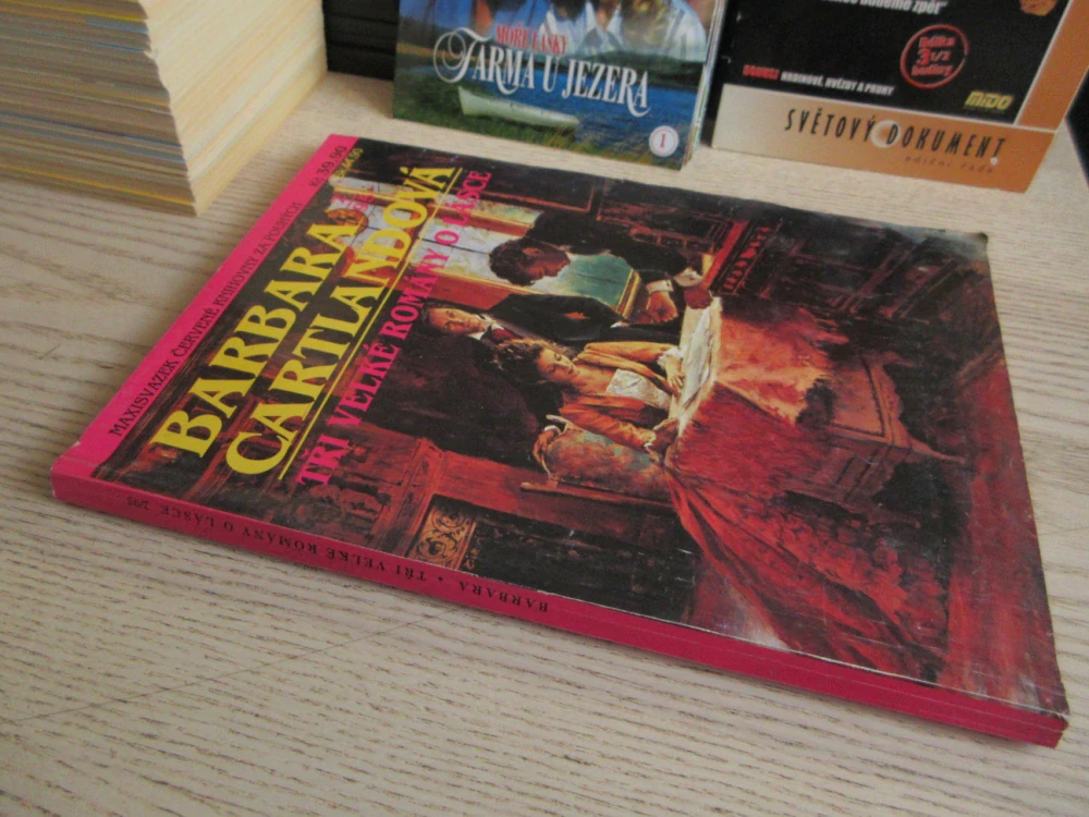 BARBARA CARTLANDOVÁ, 2/95, 3 PŘÍBĚHY ROMÁNY O LÁSCE, **an