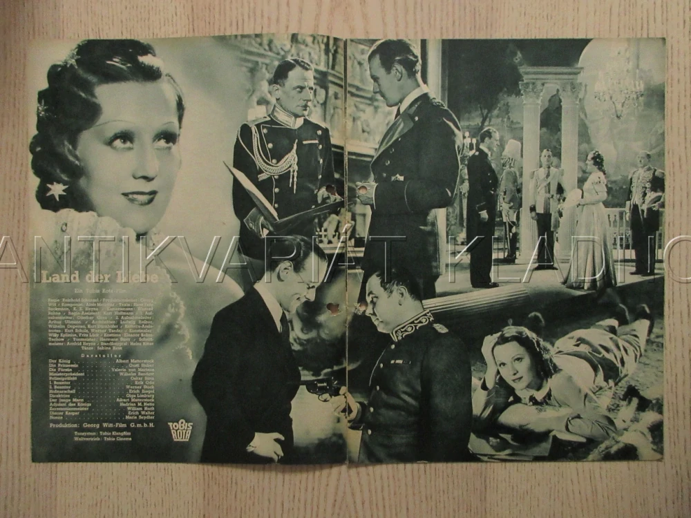 LAND DER LIEBE, A. MATTERSTOCK, O. SIMA, E. ODE, FILM SRN, FILM KURIER VBŠ Č. 2637