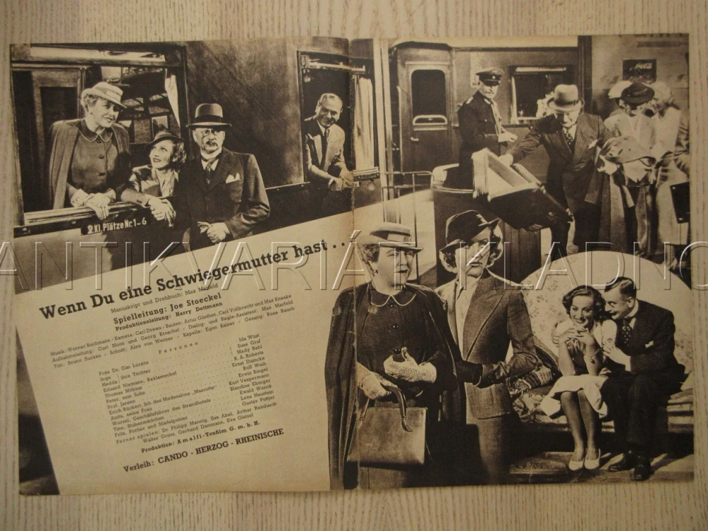 U MOŘE SE NEHŘEŠÍ, I. WÜST, S. GRAF, M. RAHL, FILM SRN, FILM KURIER VBŠ Č. 2673