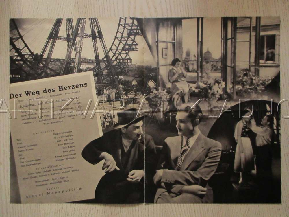 PRATER, M. SCHNEIDER, W. EICHBERGER, M. ADALET, FILM RAKOUSKO, FILM KURIER VBŠ Č. 2682
