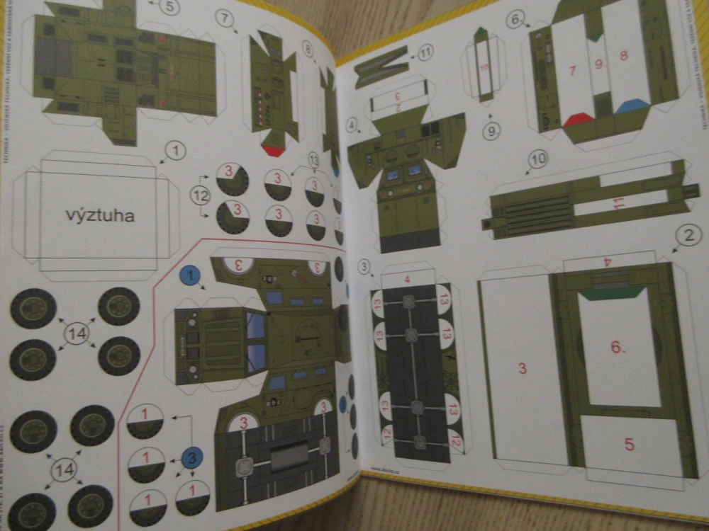 ABC, 2/2015, KOMPLETNÍ DÉČKA, VOJENSKÁ TECHNIKA - HOUFNICE