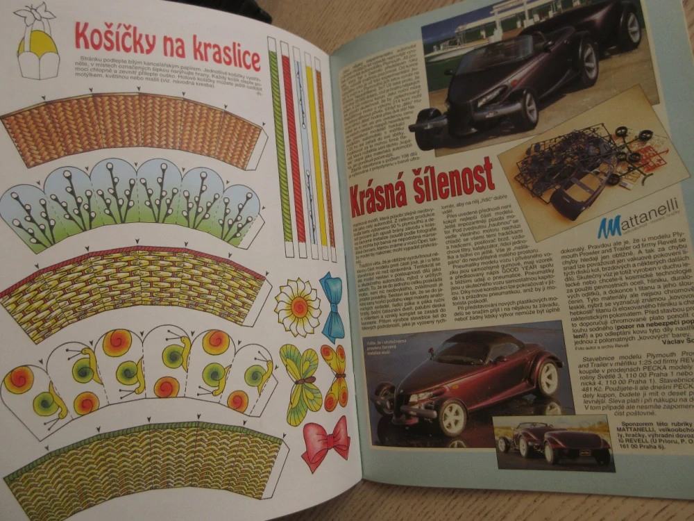 ABC, 17/1998, KOMPLETNÍ DÉČKA, ZAHRADNÍ TRAKTOR, LIAZ 122.053