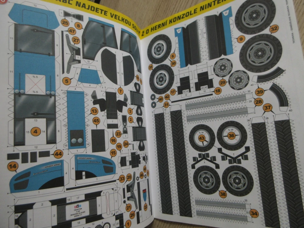 ABC, 11/2007, KOMPLETNÍ DÉČKA, TECHNIKA - TRAKTOR