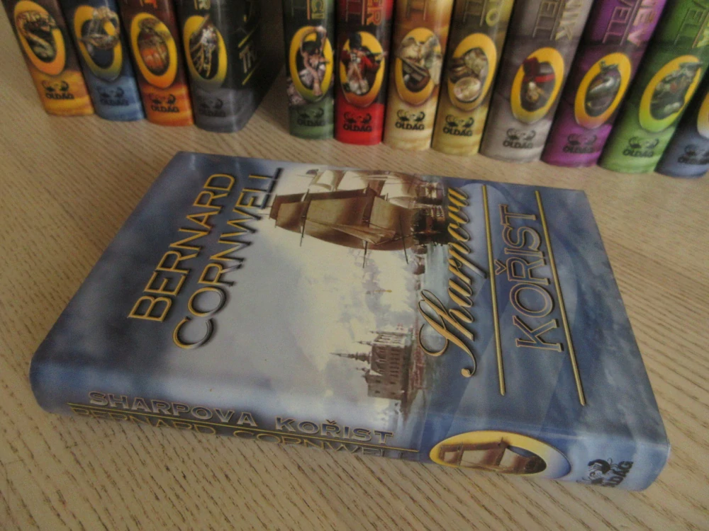SHARPOVA KOŘIST, BERNARD CORNWELL, **an