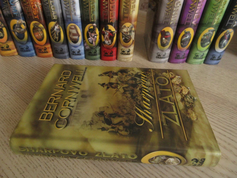 SHARPOVO ZLATO, BERNARD CORNWELL, **an