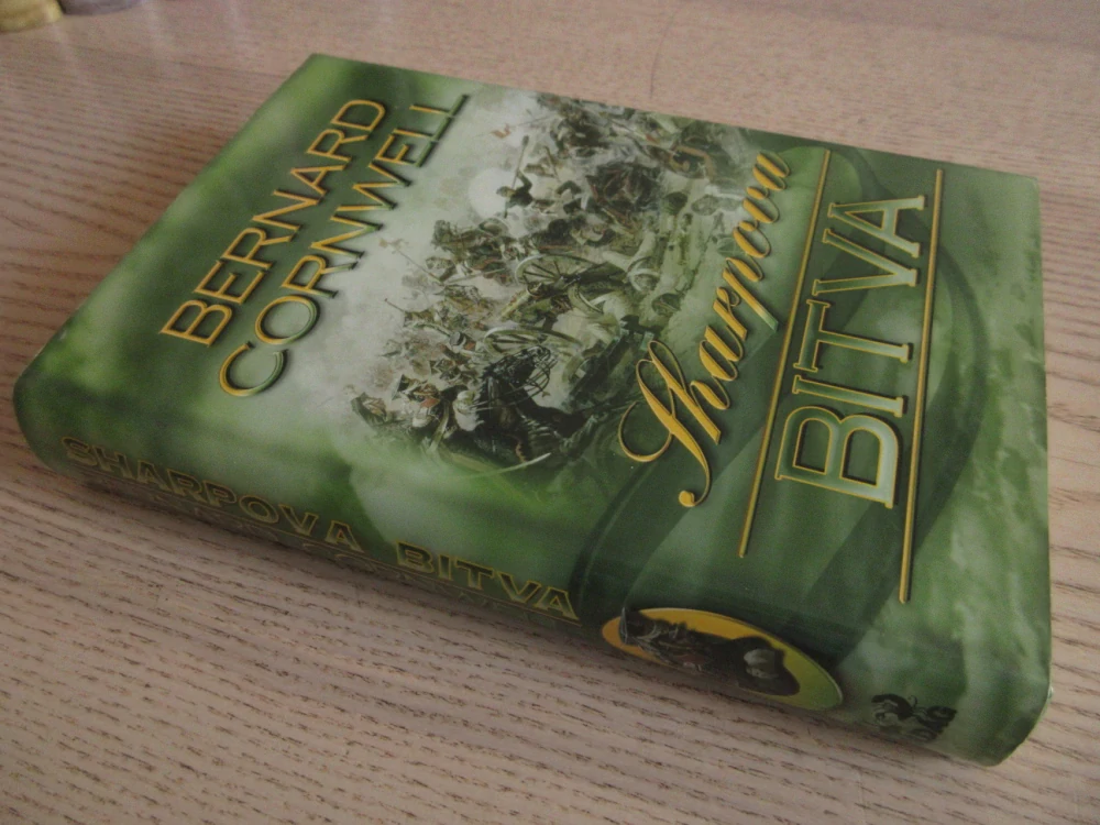 SHARPOVA BITVA, BERNARD CORNWELL, **an